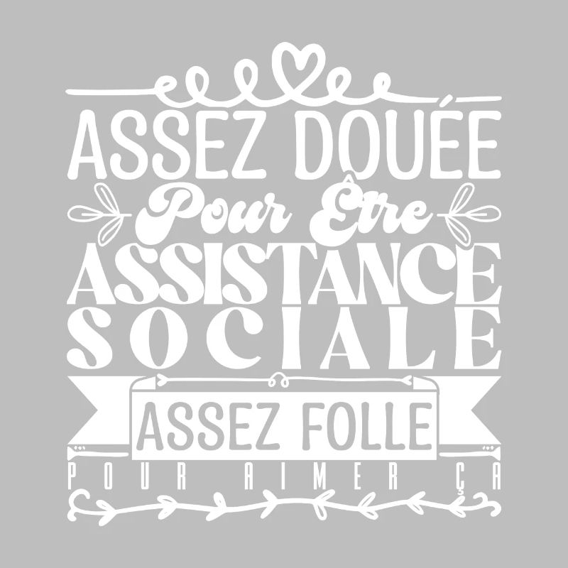 Cadeau Assistante Sociale. Parfaite Assistante.