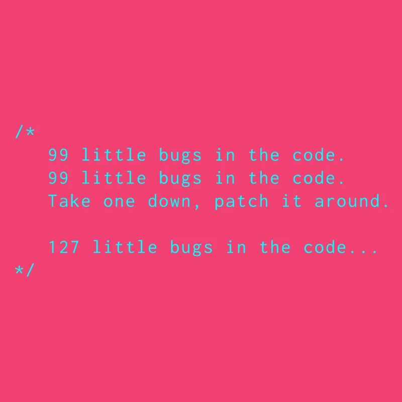Bugs code Programming Informatic Geschenk Spruch