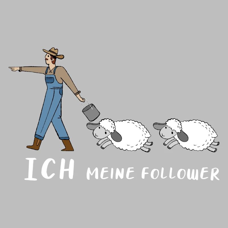 Schafe Hirte Follower Geschenk Schäfer Schafbock