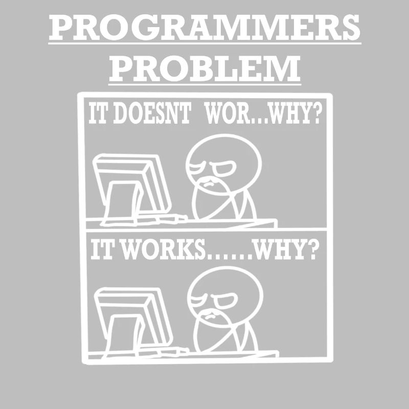 Programmers Problem Shirt for programmers