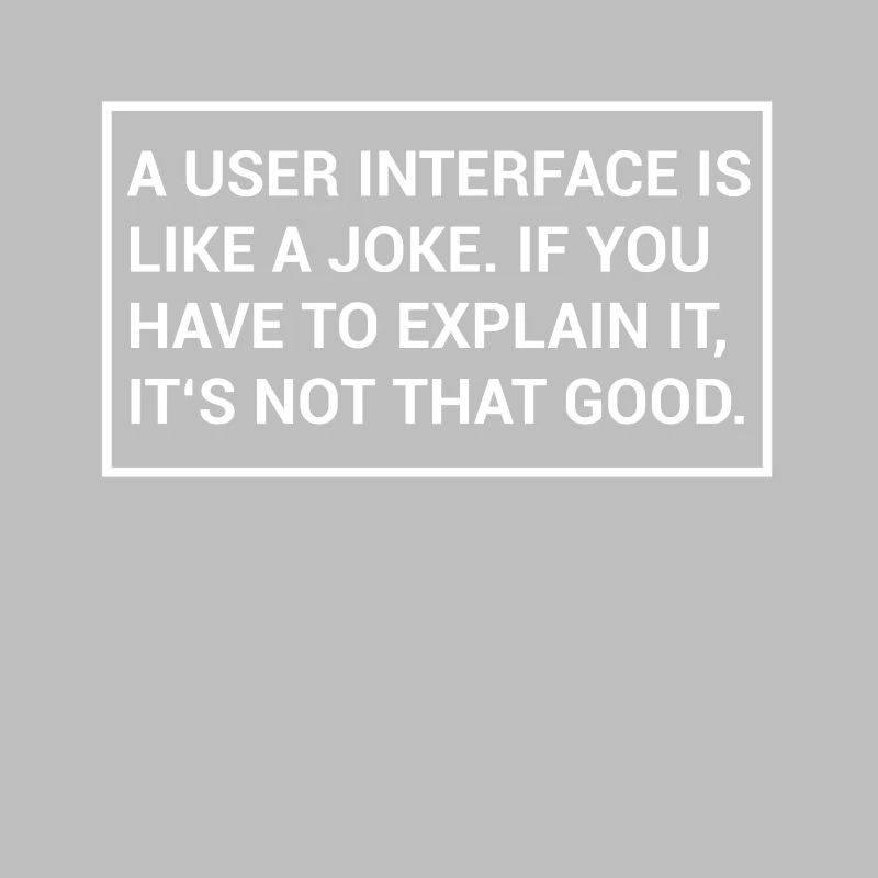 User Interface Programmer Funny UI UX