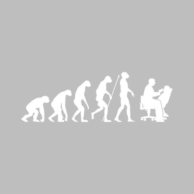 Evolution Zahnarzt Geschenk