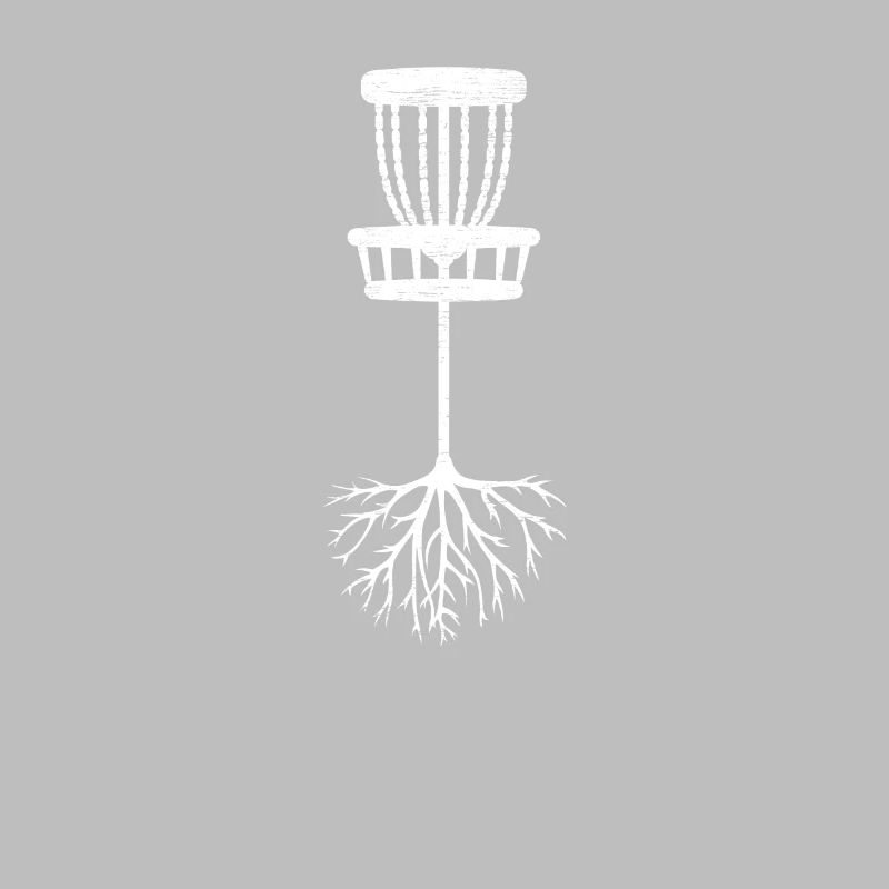 Cool Disc Golf Graphics Gift Basket Roots