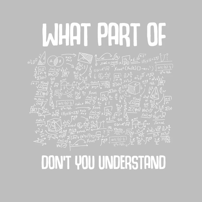 Math mathematician nerd gift