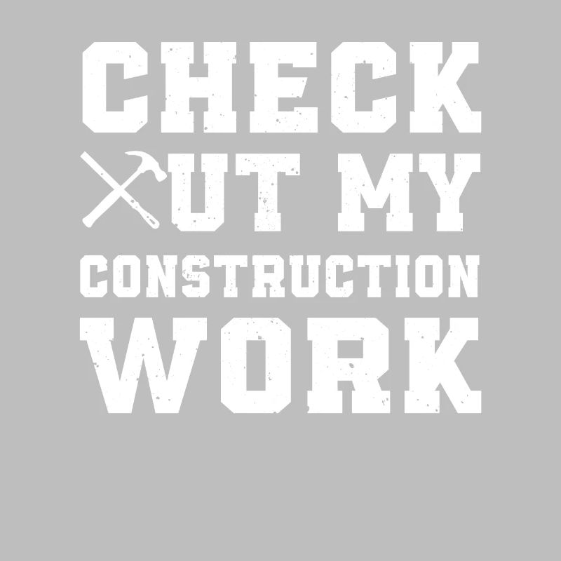 Funny Construction Worker Design