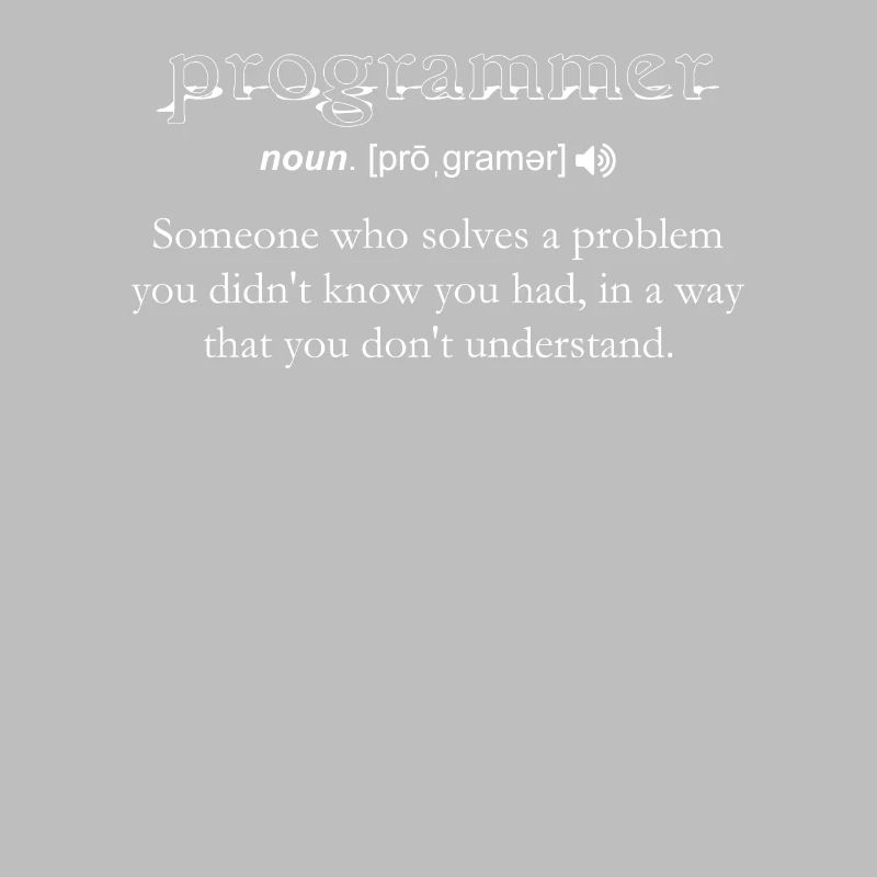 Programmeur Funny Définition Codage Humour Ordinateur