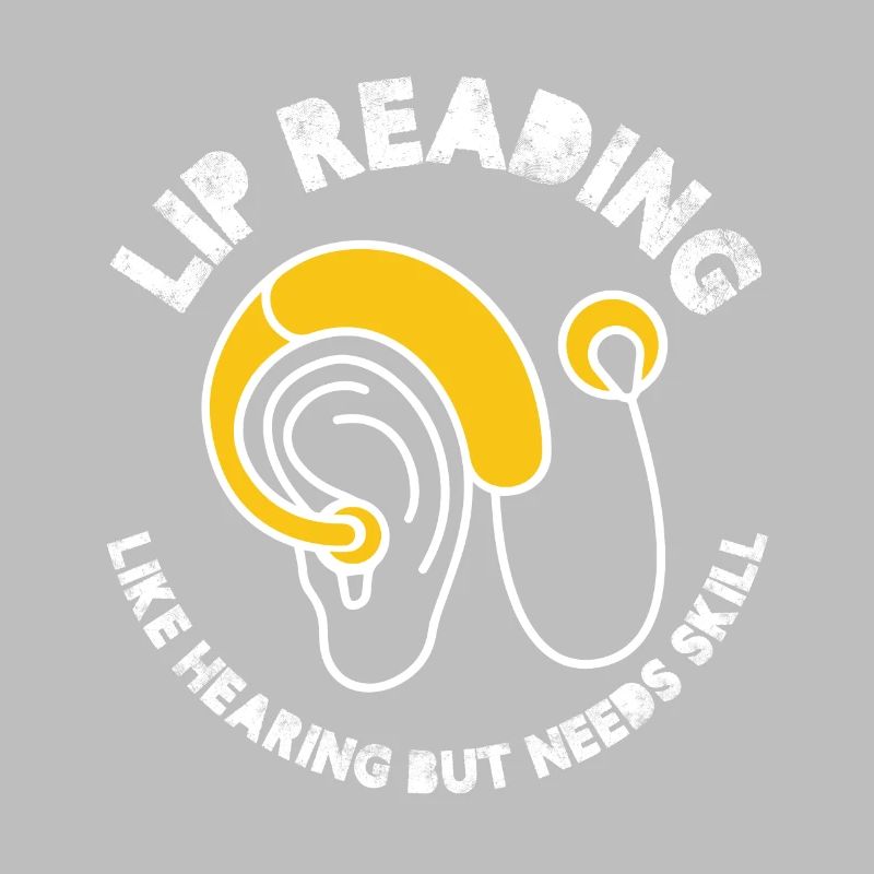 lip reading like hearing but needs skill Design