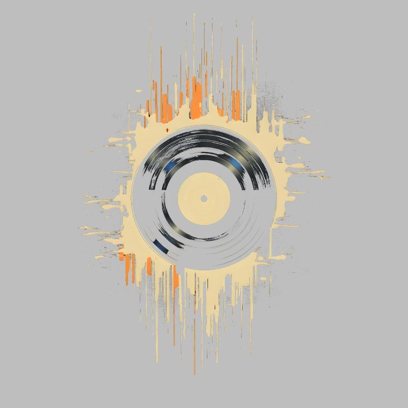 Vinyl Record Splash