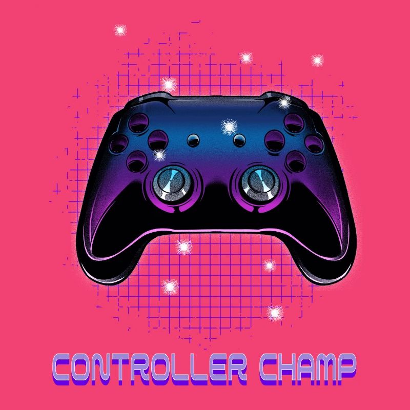 Gamers Video Gaming Geek Console Game Controller