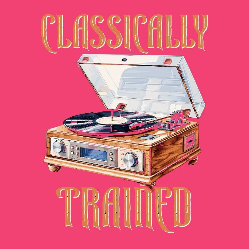 Classically Trained Vintage Record Player