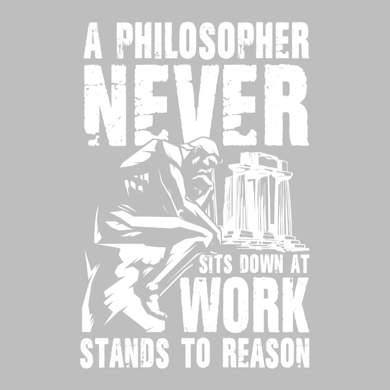 A Philosopher Never Sits Down at Work
