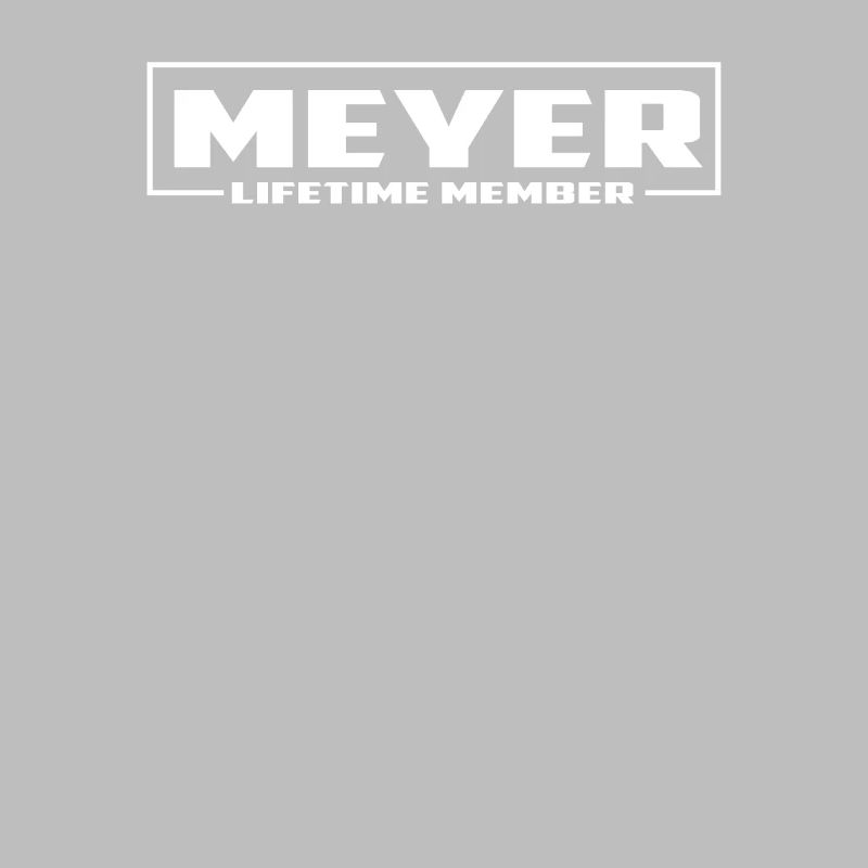 Meyer Lebenslang Nachname Spruch Geschenk