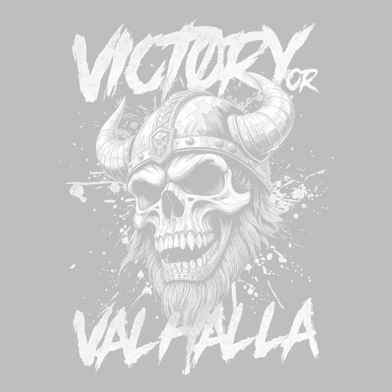Nordischer Wikingersieg oder Walhalla