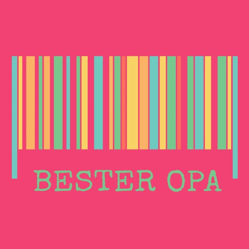 Strichcode Bester Opa