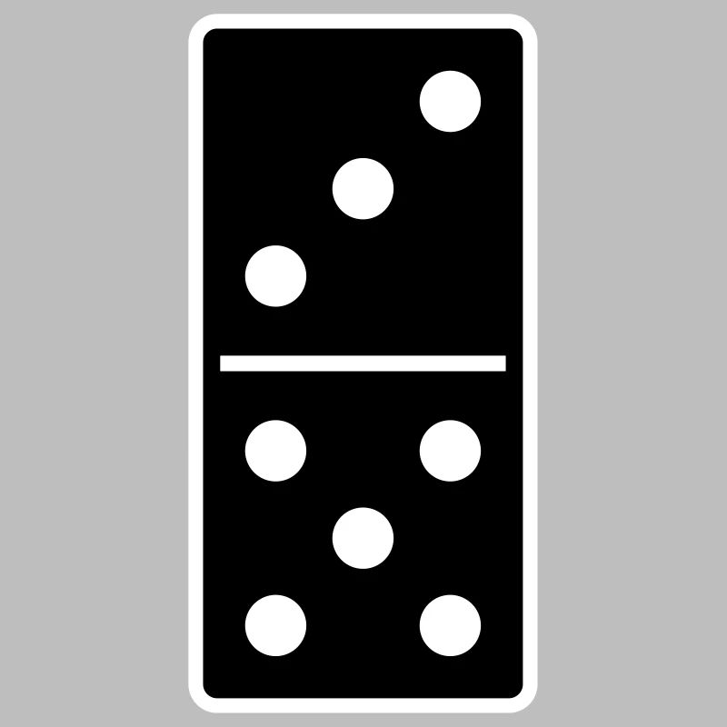 DOMINO STONE 3: 5 - COULEUR VARIABLE - CONCEPTION DE VECTEUR!