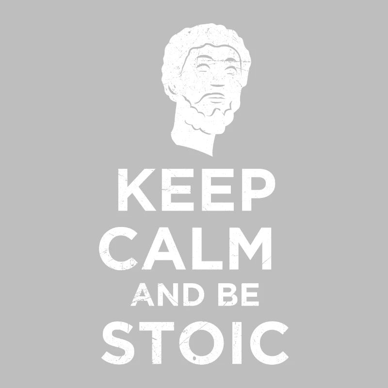 Stoic Keep Calm and be Stoic Funny idée cadeau