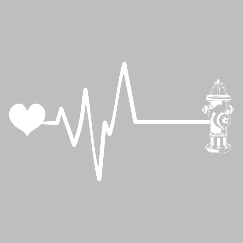 Fire Hydrant Pulse Heartbeat Fire Brigade