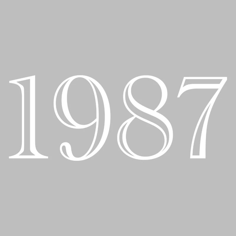1987 - gift born in 1987