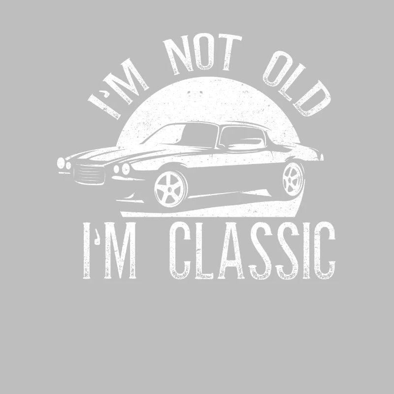 Ich bin nicht alt, ich bin Oldtimer-Sammlung