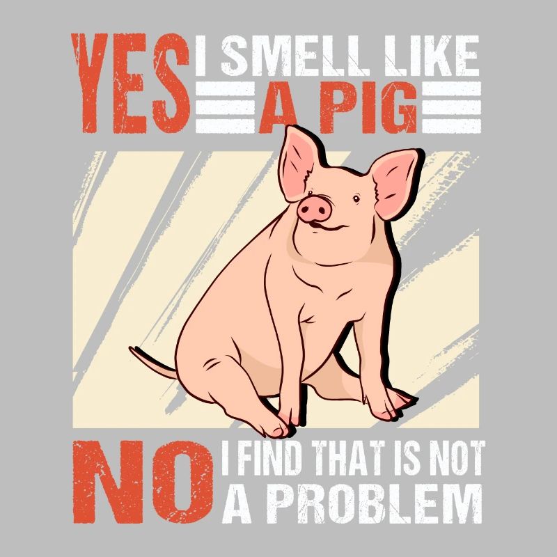 Cochons les cochons sentent l’odeur