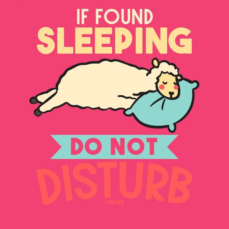 sleeping llama with pillow