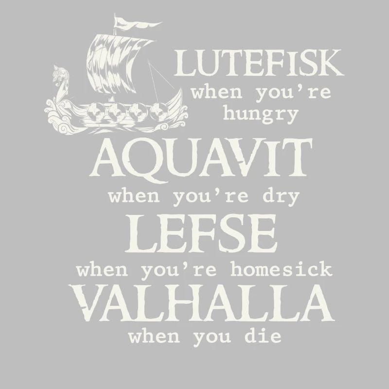 Scandinavian Poe, Viking, Lutefisk
