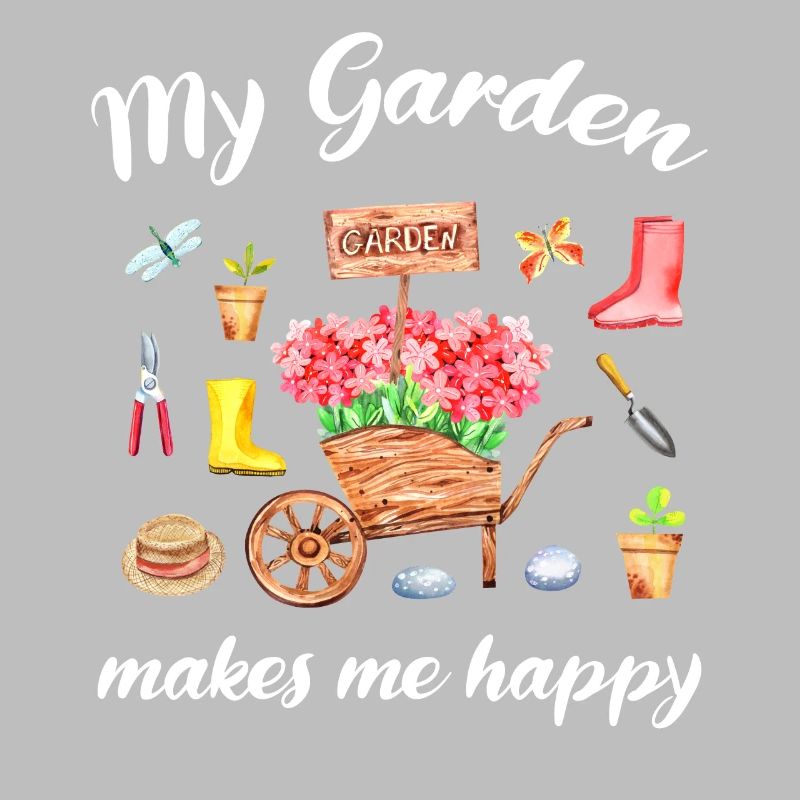 Garten Spruch Gärtner Hobbygärtner Geschenkidee