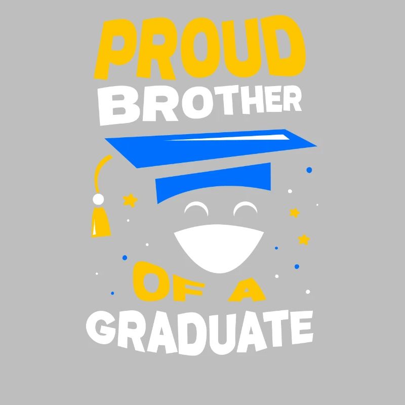 Stolzer Bruder Eines Absolventen Absolvent