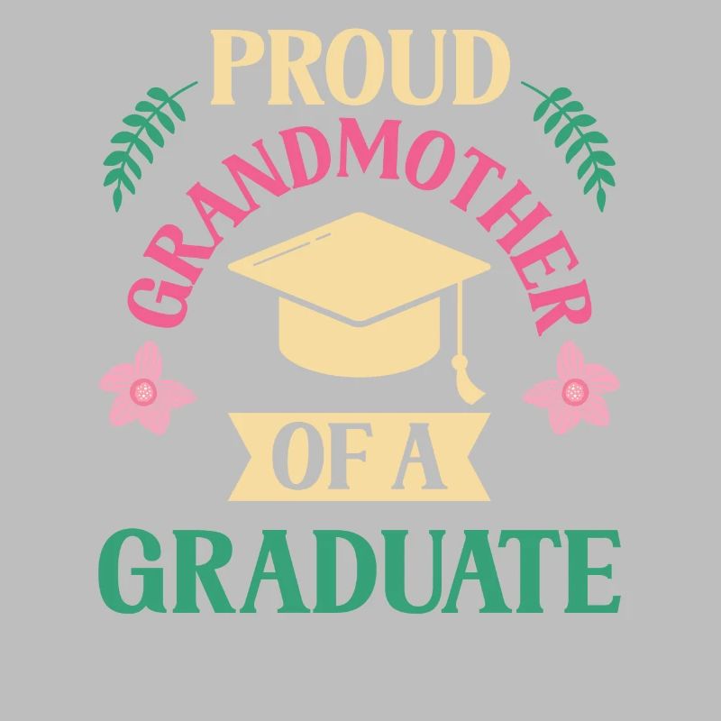 Stolze Großmutter Eines Absolventen Absolvent