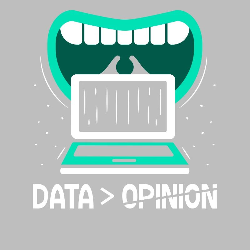 Data > Opinion Code Programmer Coder Coding