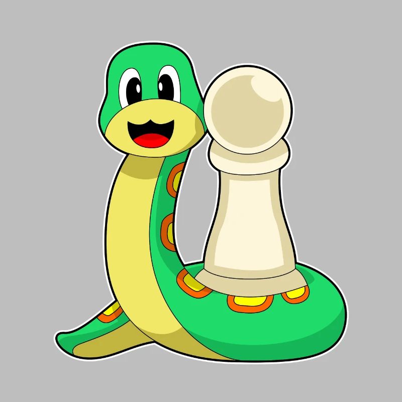 Pièce d’échecs Pion Serpent Échecs