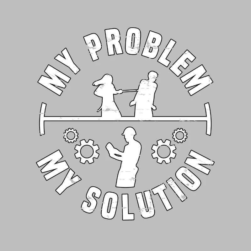 Architect My Problem My Solution Pictogram Dad Mom