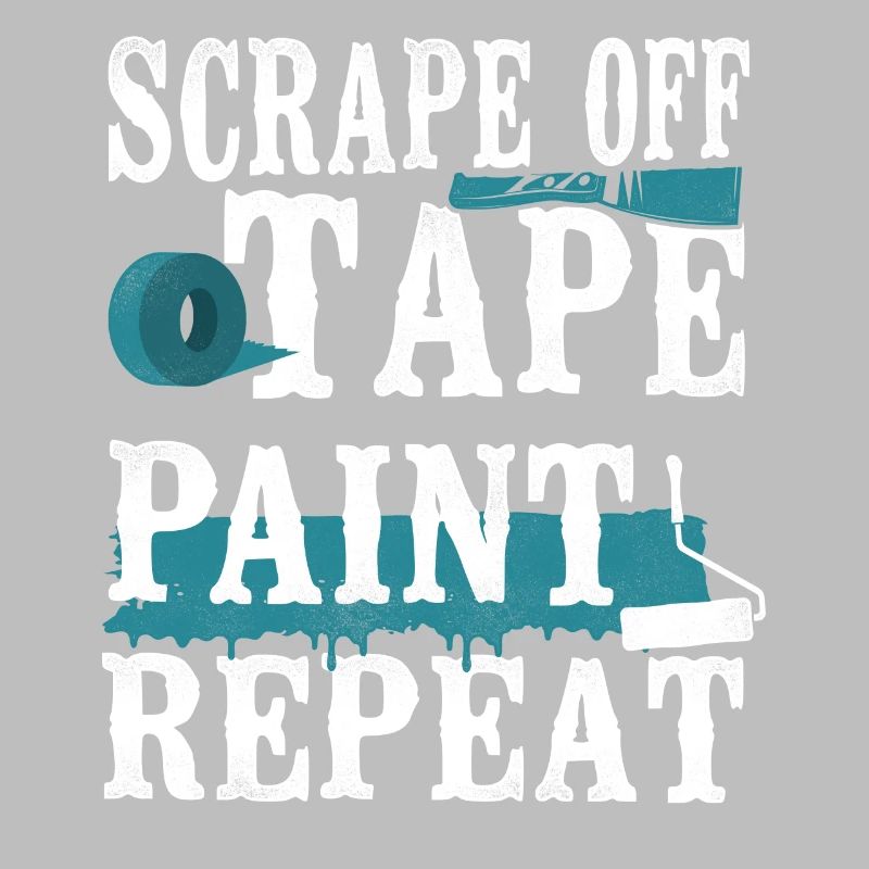 House Painter Decorator Scrape Off