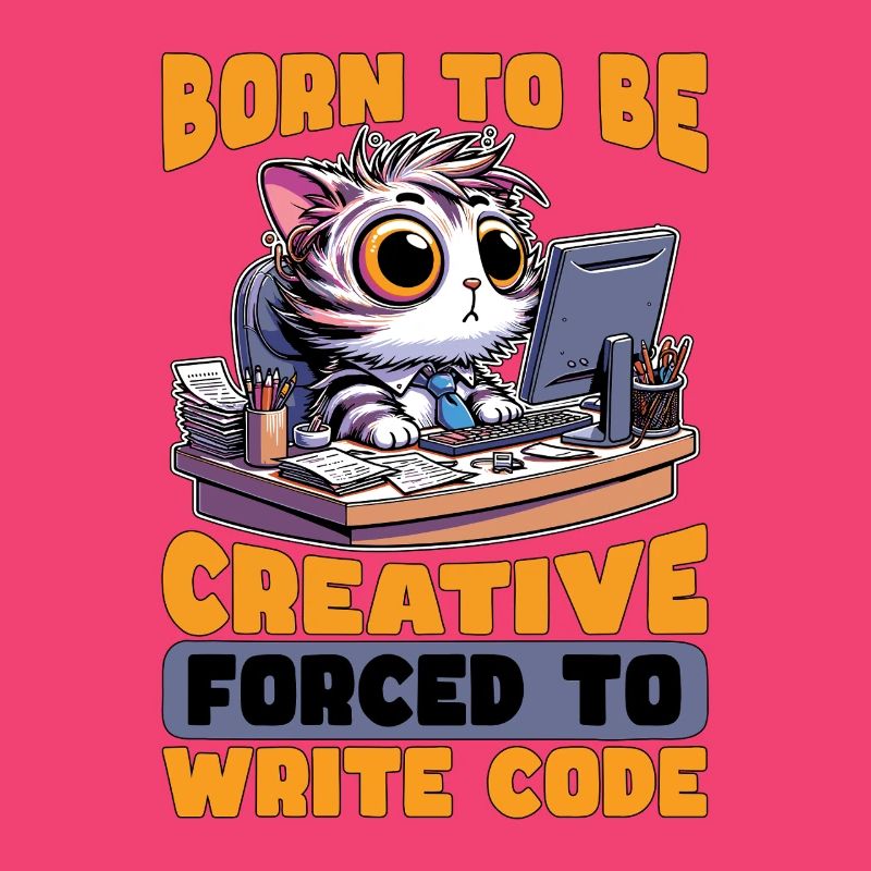 Coder Born To Be Creative Web Developer Coders