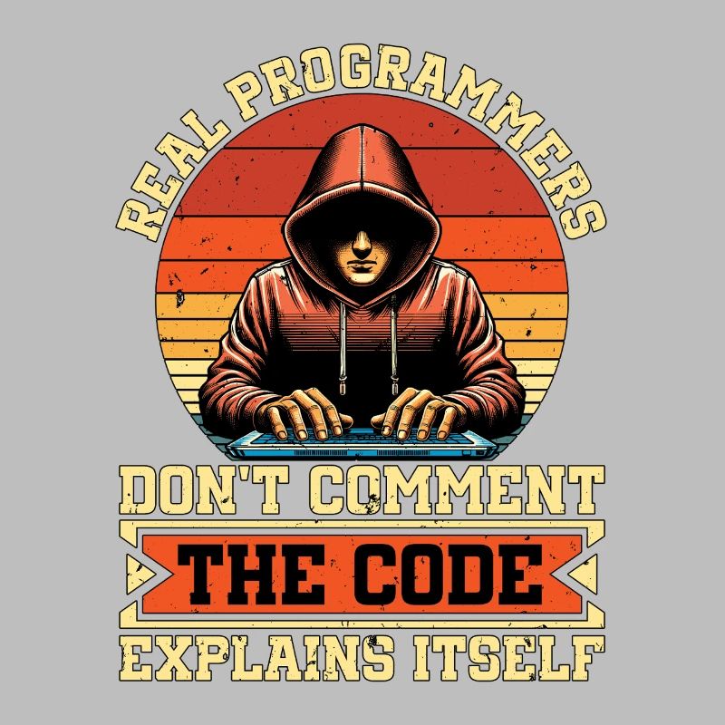 Codeur Les vrais programmeurs ne commentent pas le développeur Web