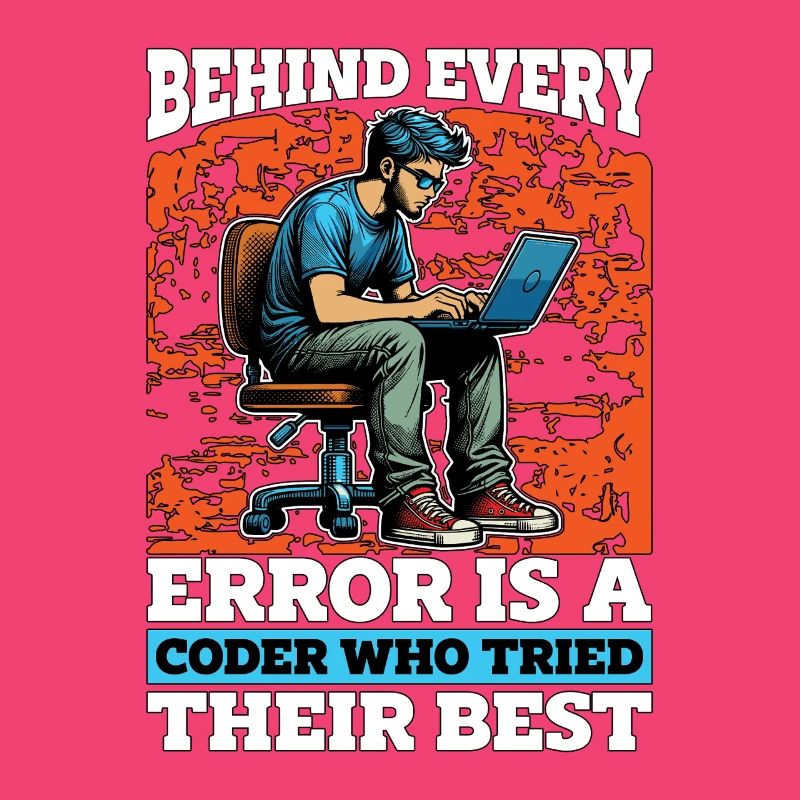 Coder Behind Every Error Is A Coder Web Developer