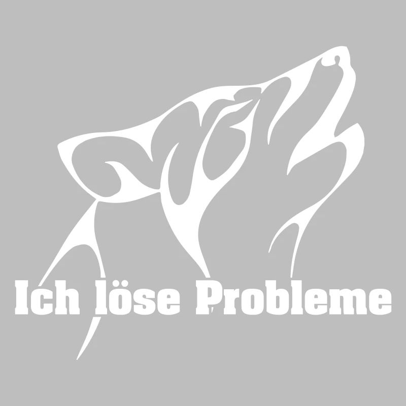 The wolf solves problems