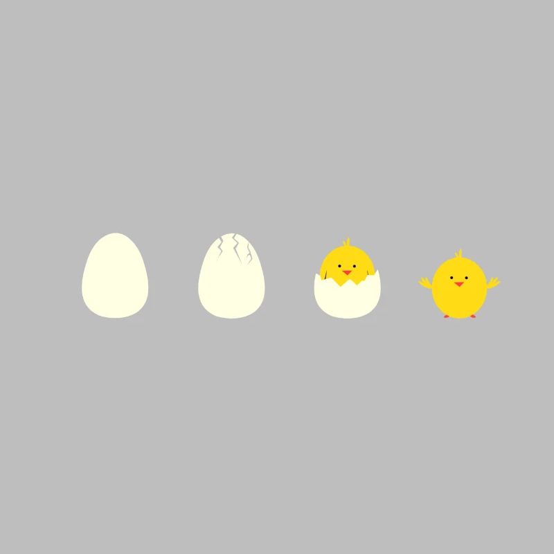 Idée cadeau d'éclosion d'oeufs de poussins