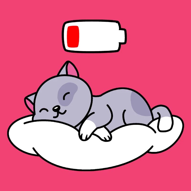 Chat Dormir mignon