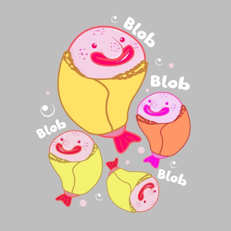 Blobfish Deep Sea Grumpy Introverted Gift