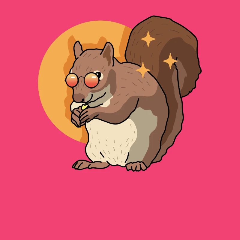 Süßes Eichhörnchen Hörnchen Grauhörnchen Geschenk