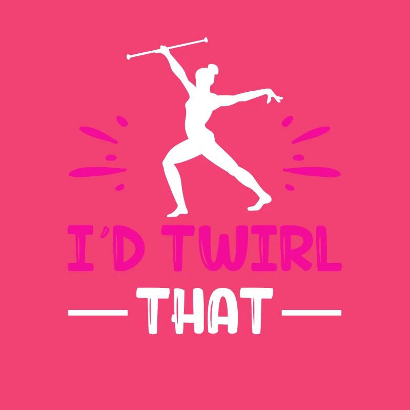 Majorette dancer drum major
