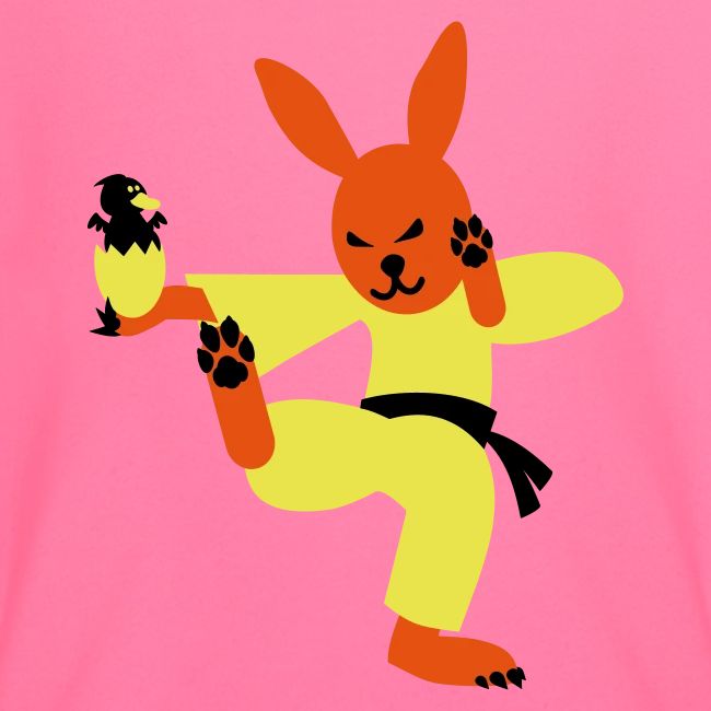 Eastern Bunny Osterhase Martial Arts T Shirt