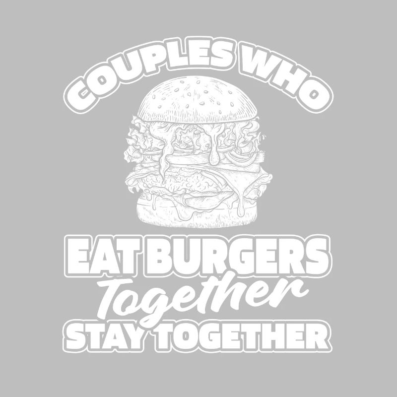 Burger Hamburger Paar