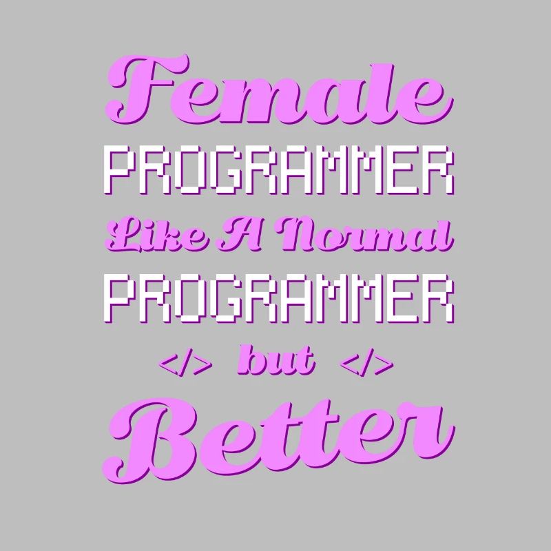 Développeur Coder Programmeur Femme