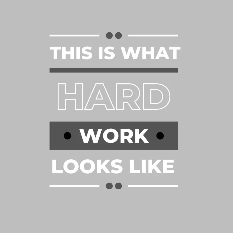 Blue Collar Worker - This is what hard work looks