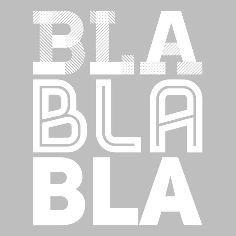 bla bla bla