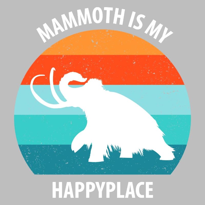 Lustiges Mammut Steinzeit Eiszeit Design Urzeit