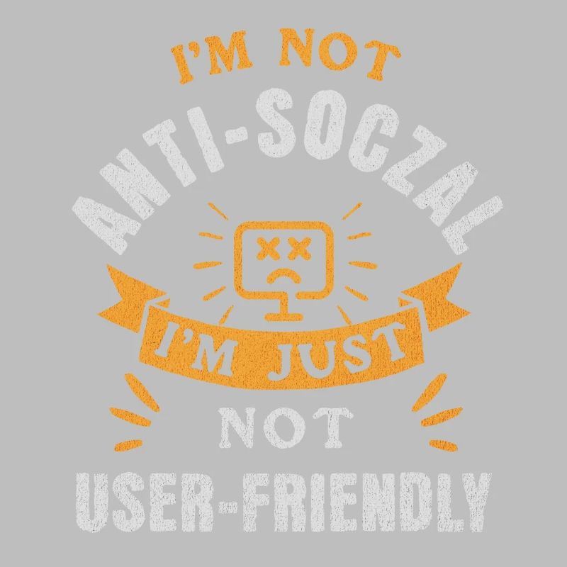 Pas antisocial, juste respectueux du code