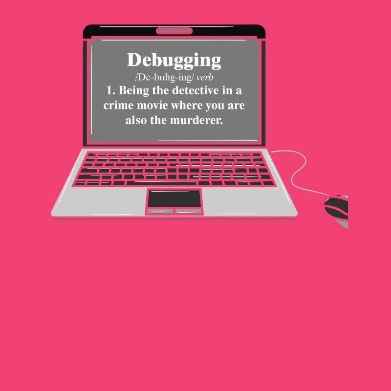 Drôle d’ordinateur debugging Programmeur Design